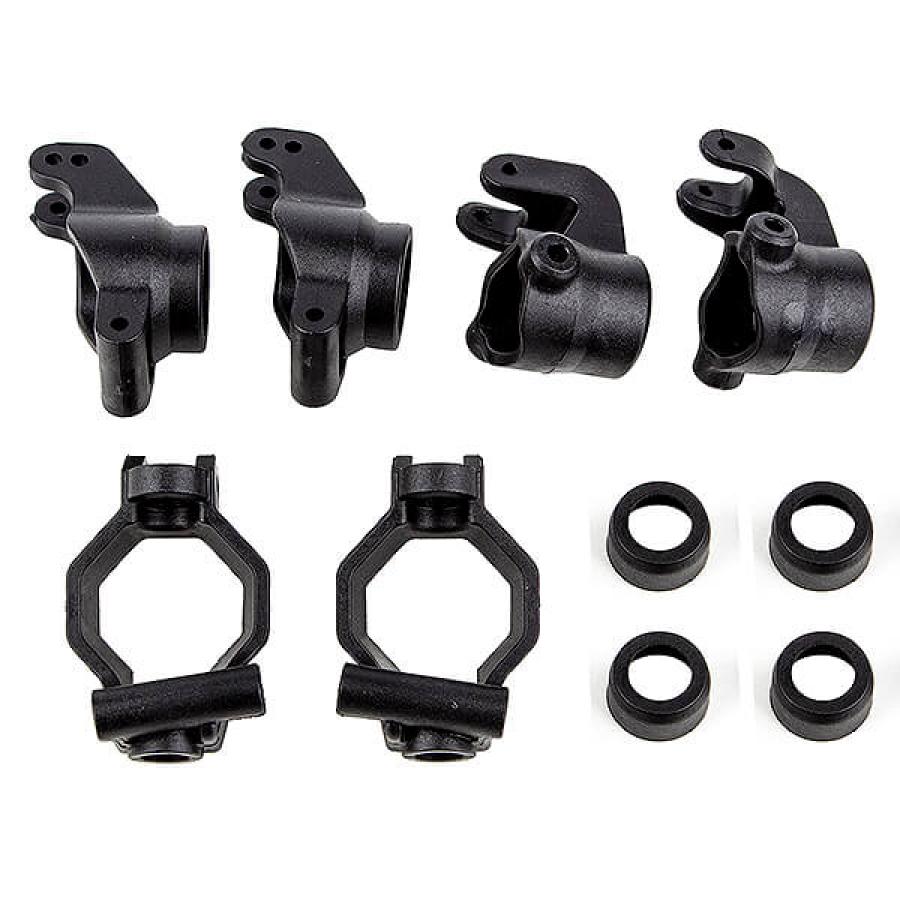 Team Associated Rival Mt8 Cast Er Blocks, Steering Blocks, Re