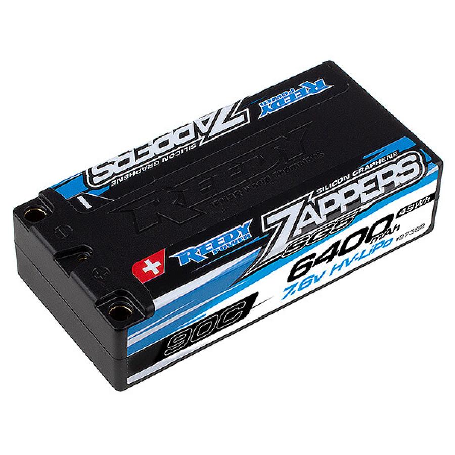 REEDY Zappers 'SG5' 6400MAH 90C 7.6V Shorty LiPo HV ajoakku
