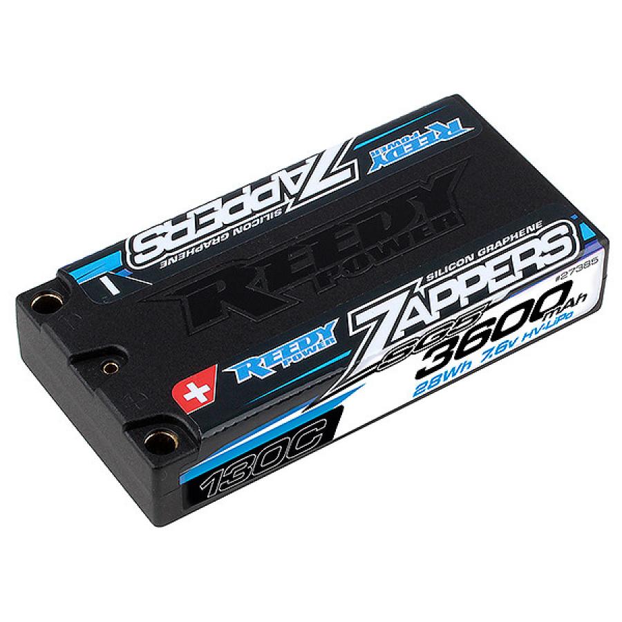 REEDY ZAPPERS 'SG5' 3600MAH 130C 7.6V LP SHORTY LIPO BATTERY
