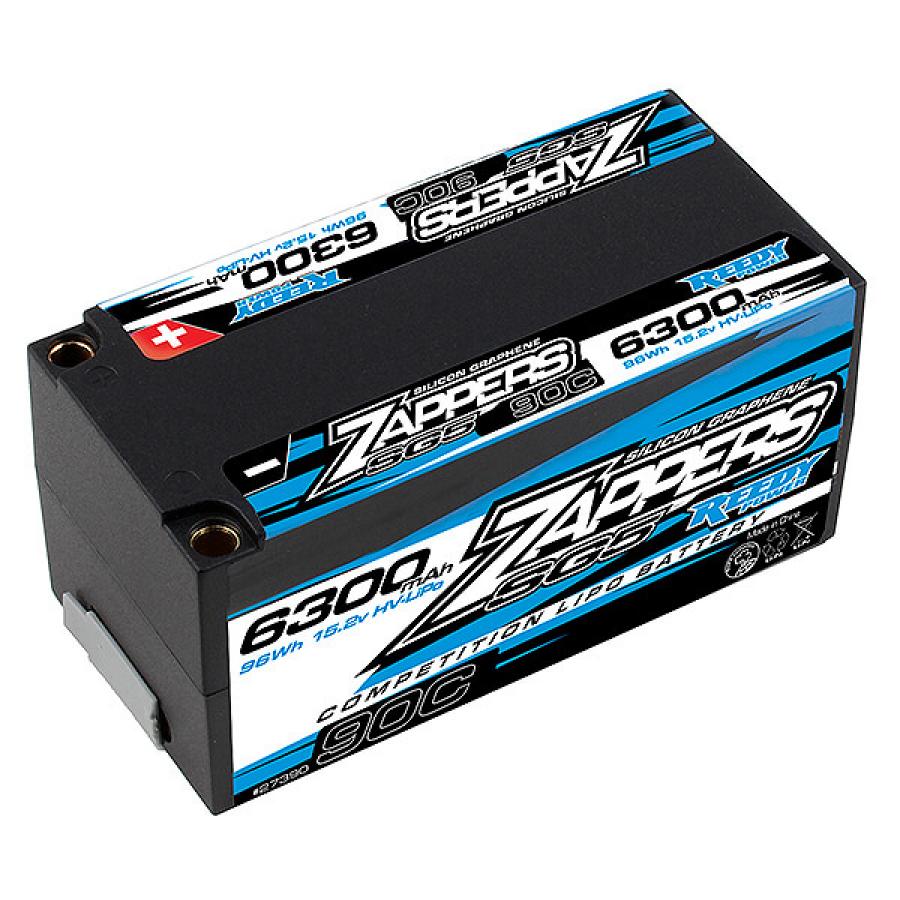 REEDY ZAPPERS 'SG5' 6300MAH HV 90C 15.2V SHORTY 4S LIPO BATTERY