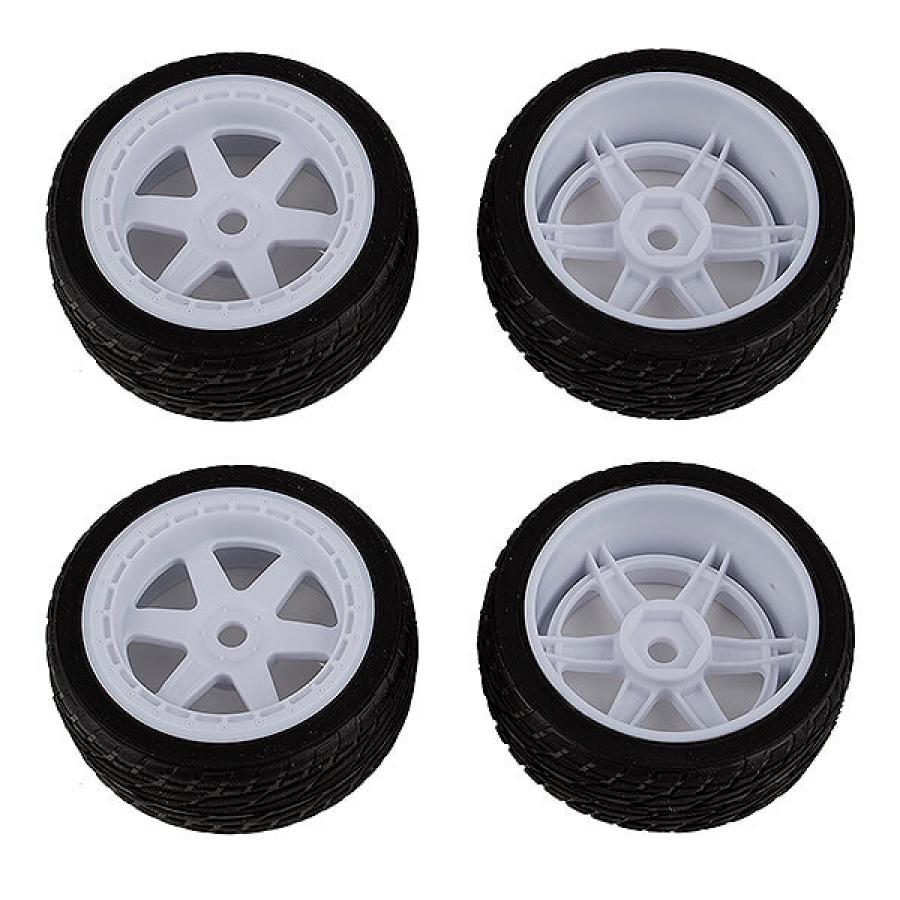 Team Associated Apex 2 Hoonitruck Wheels/Tyres Rubber