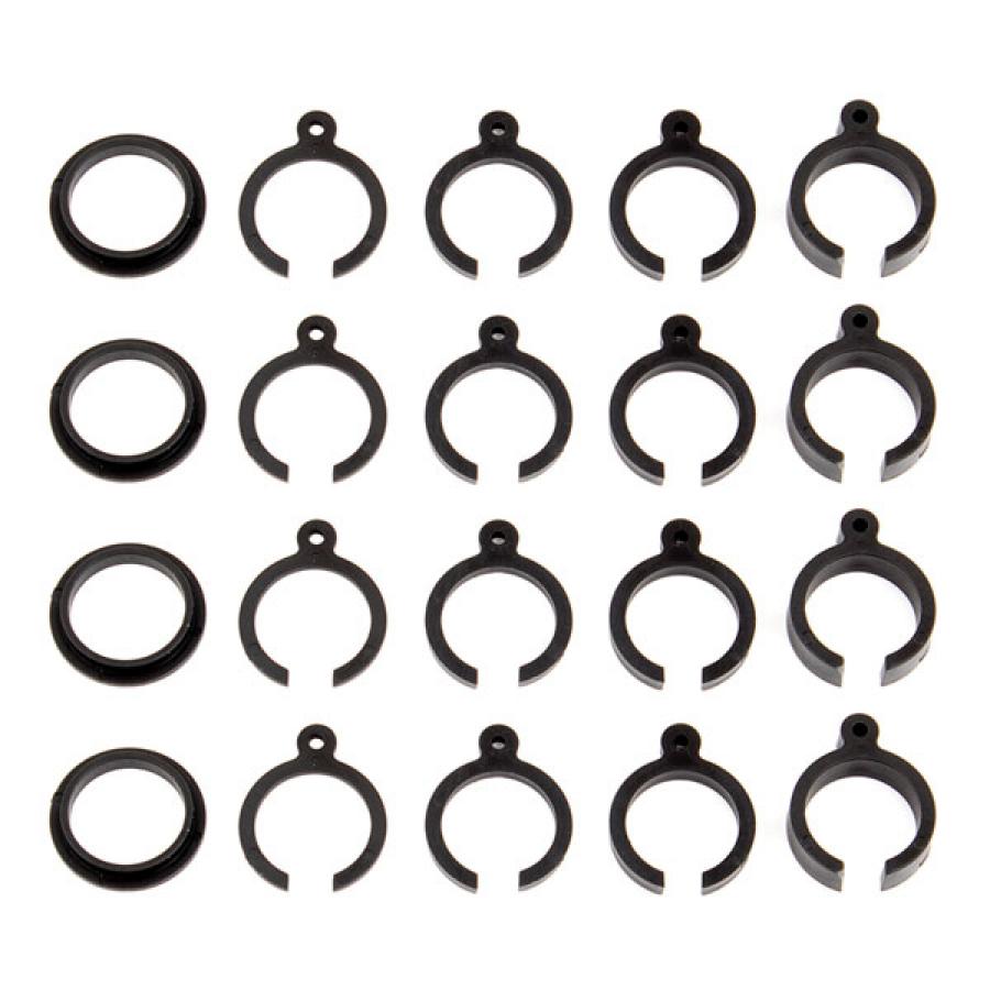 Team Associated Prosc10/Rat/ Reflex Spring Clips/Retainers