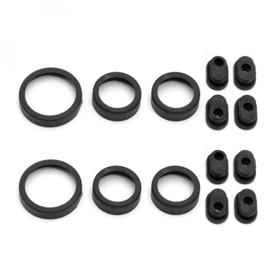 Team Associated Factory Team Rear Hub Inserts (Rc8B3/Rc8B3.1) Pair For As81077