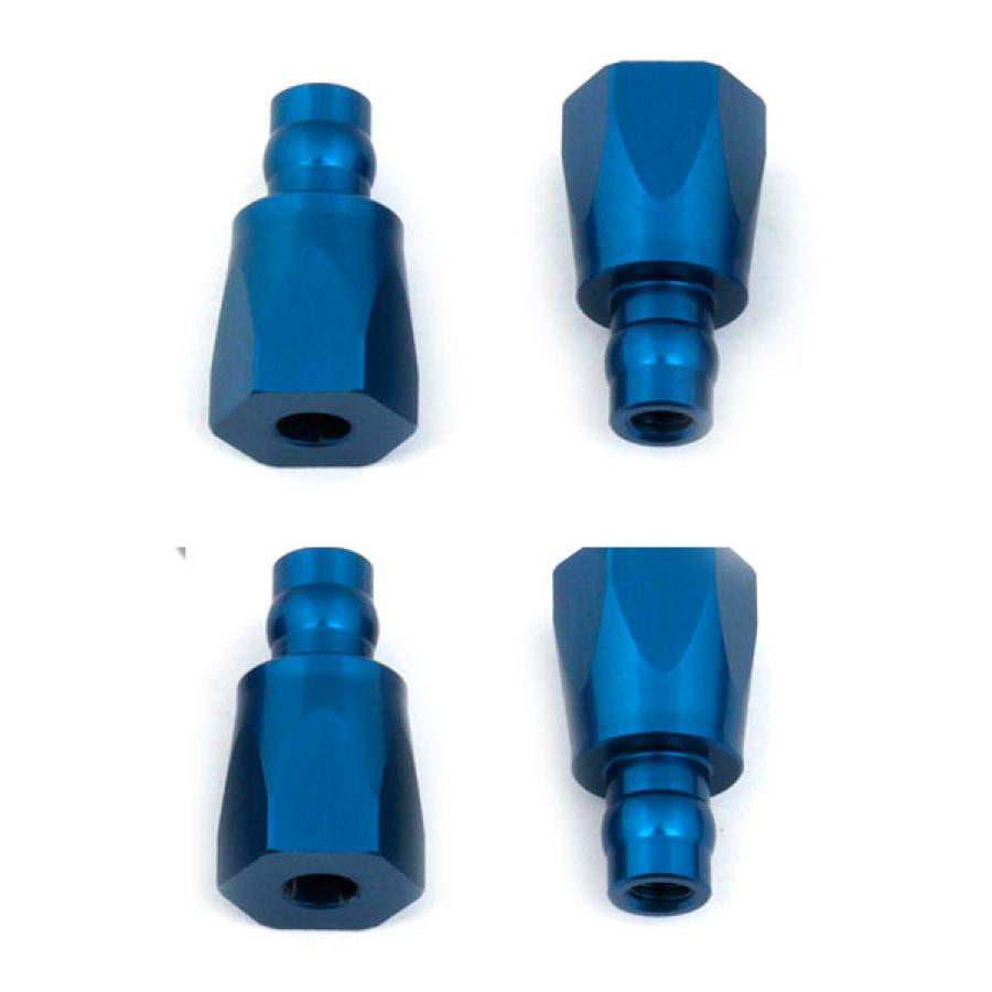 Associated Rc8B3.1/Rc8B3.2 Shock Bushings Aluminium