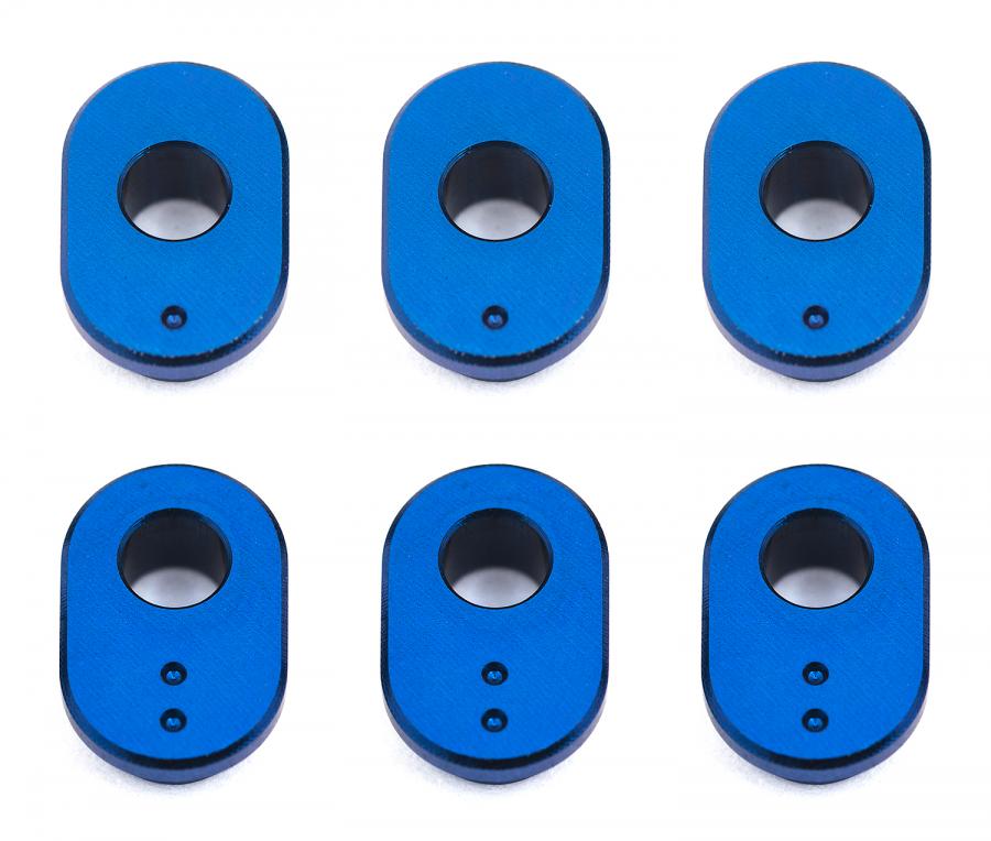 ASSOCIATED RC10F6 CAMBER BUSHINGS (ALUMINUM)
