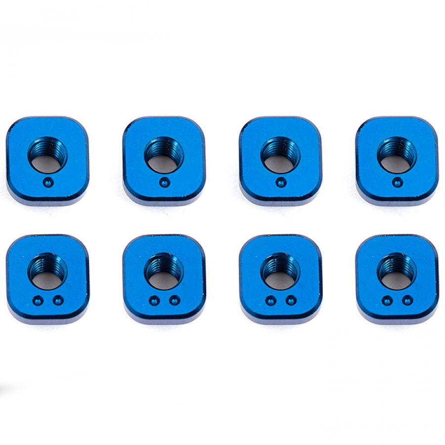 ASSOCIATED RC10F6 CASTER BUSHINGS (ALUMINUM)