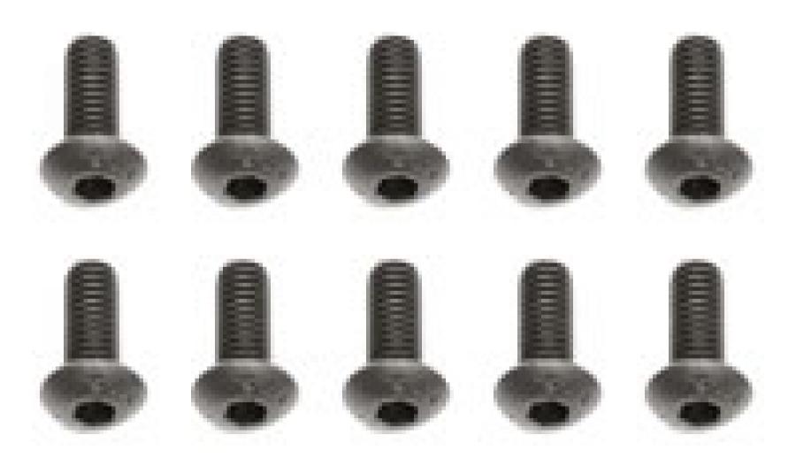 Team Associated BHCS 4x10mm Screws (10)