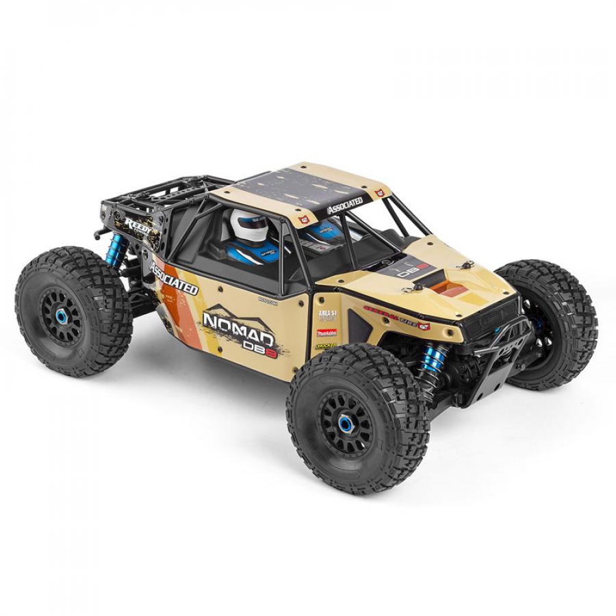 TEAM ASSOCIATED NOMAD DB8 BODY TAN