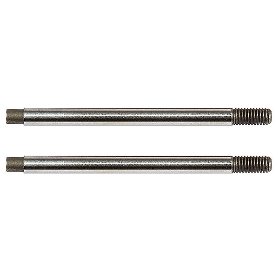 Team Associated 3X24 Shock Shafts V2, Chrome (B74)