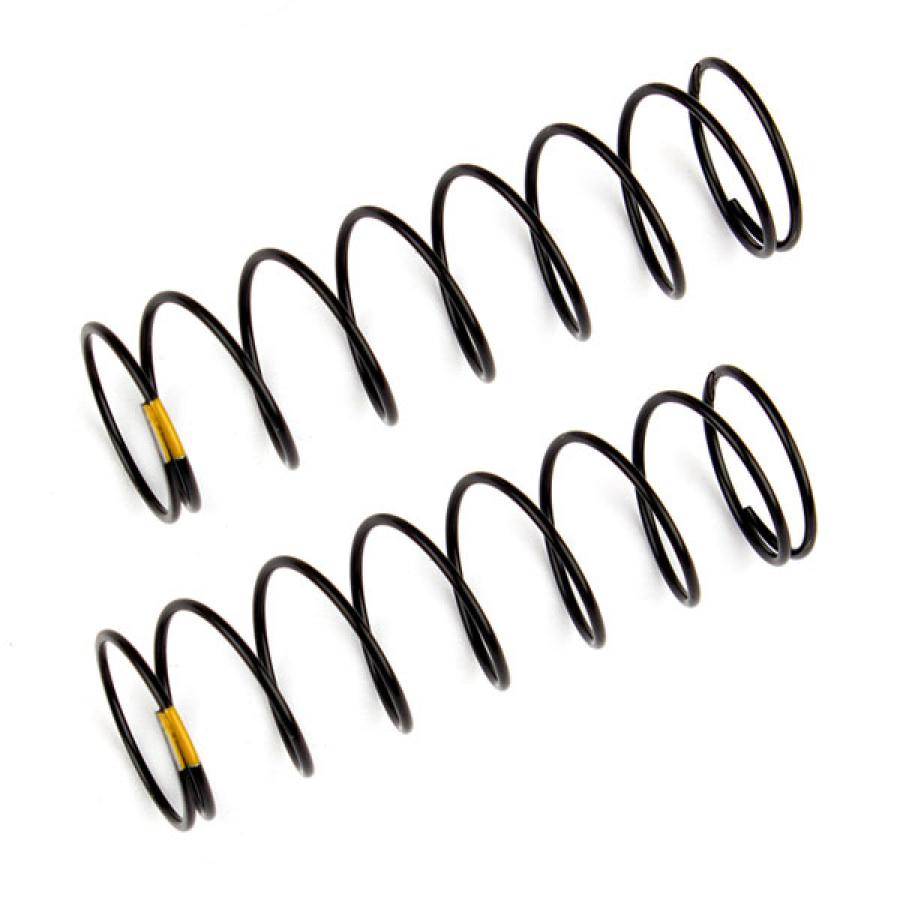 Team Associated Rear Shock Springs Yellow 2.30 Lb/In L61Mm
