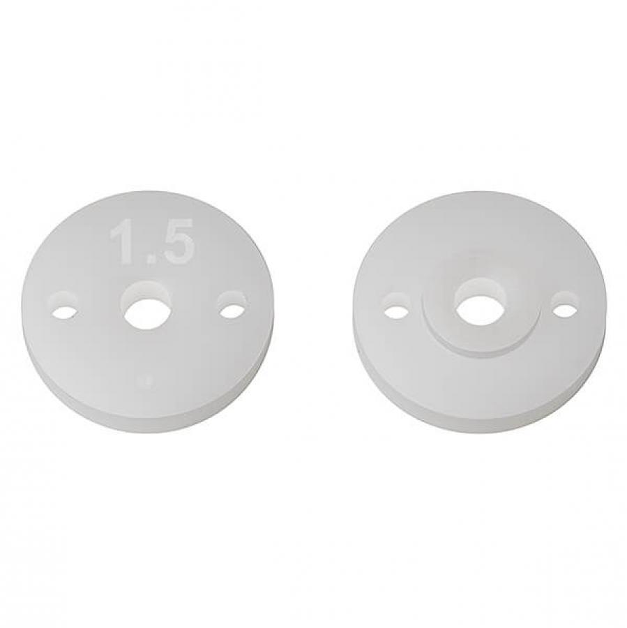 TEAM ASSOCIATED FT 13MM SHOCK PISTONS, 2.0MM, 2 x 1.5