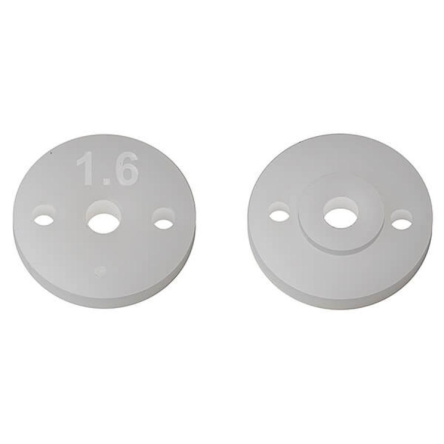 TEAM ASSOCIATED FT 13MM SHOCK PISTONS, 2.0MM, 2 x 1.6