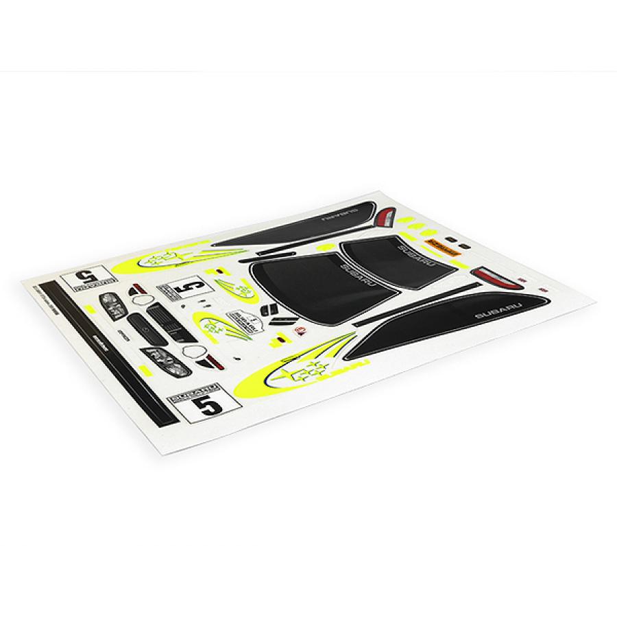 CARISMA GT24 SUBARU DECAL SHEET SET