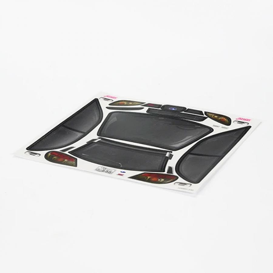 CARISMA GT24 SUBARU STI-9 DECAL SHEET SET
