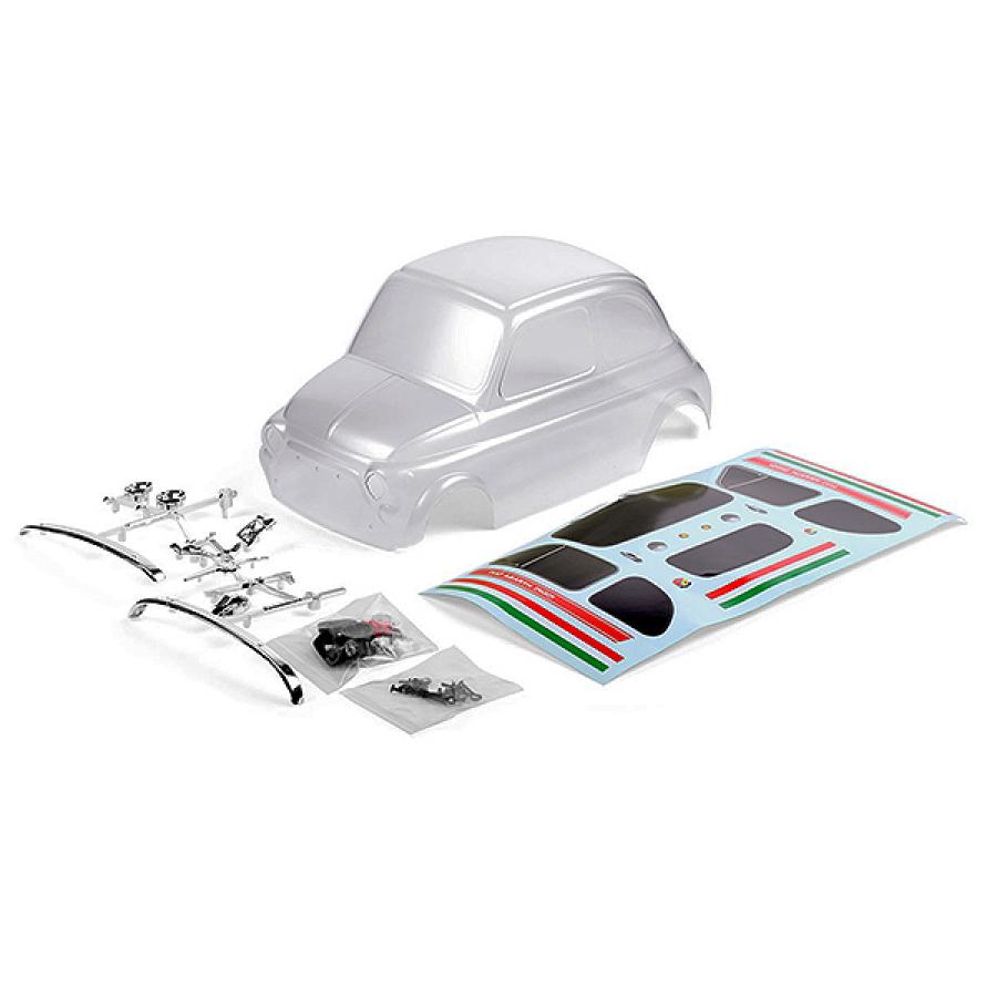 CEN RACING FIAT ABARTH 595 CLEAR BODY W/ DECAL (175 WB)