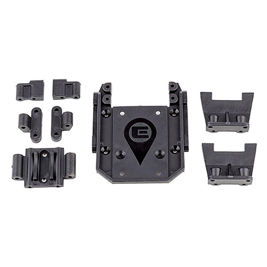 ELEMENT RC ENDURO IFS GEARBOX AND SERVO MOUNTS SET, HARD