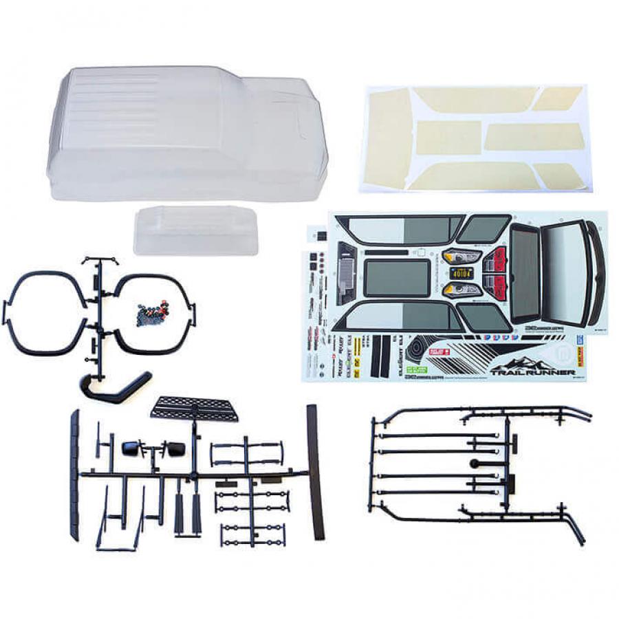 ELEMENT RC TRAILRUNNER BODY CLEAR WITH ACCESSORIES