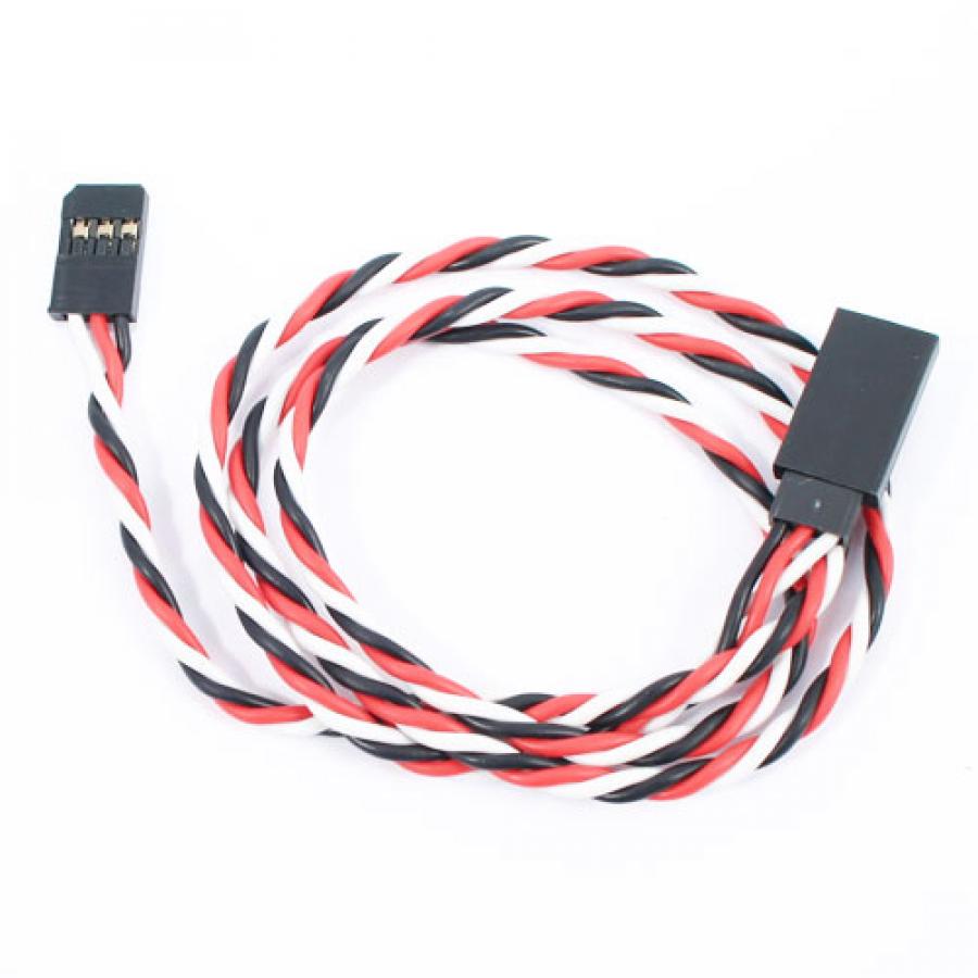 Etronix 60cm 22Awg Futaba Twisted Extension Wire