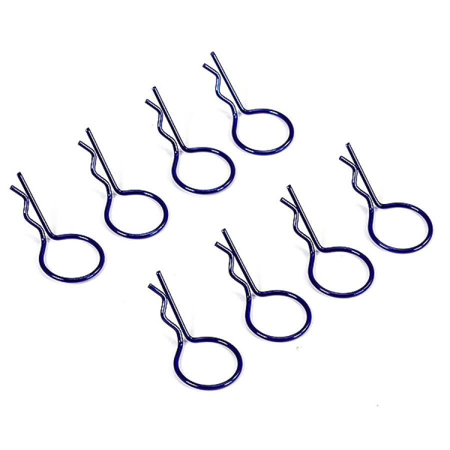 Fastrax Metalic Blue Large Clips