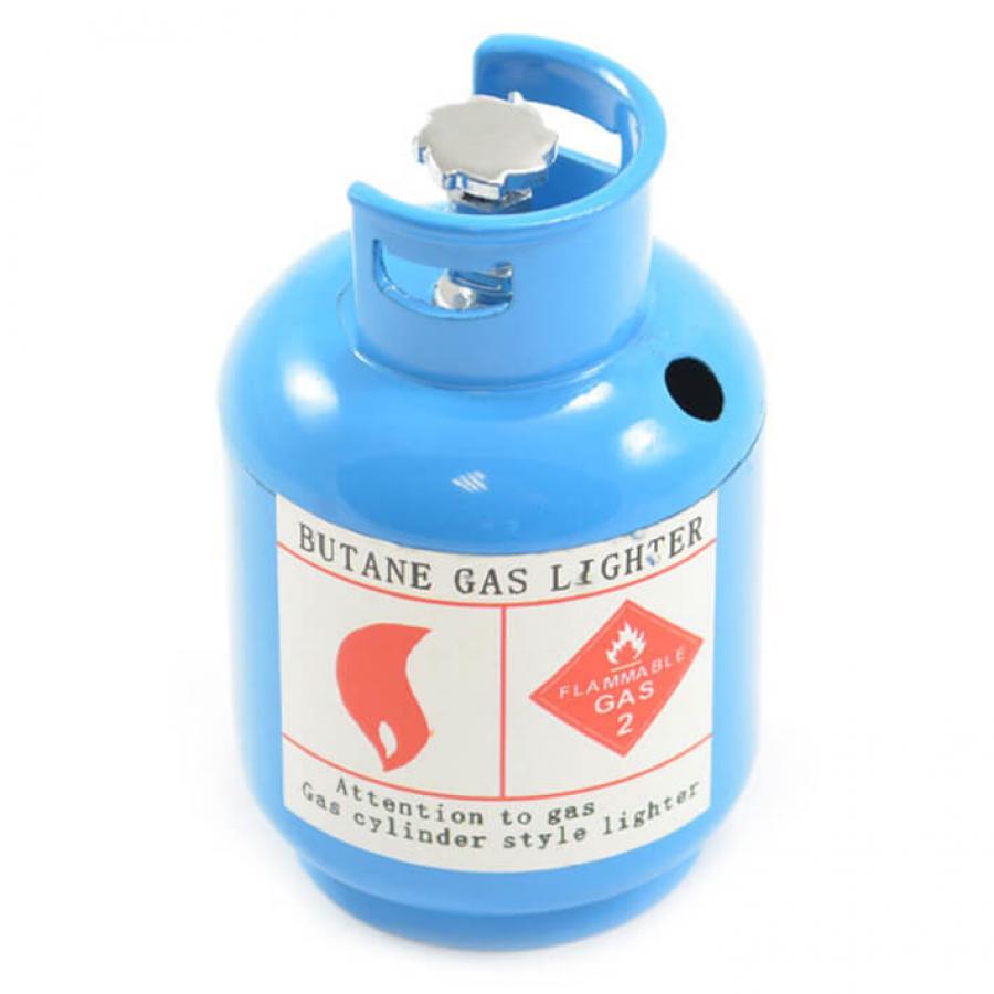 FASTRAX SCALE PAINTED ALLOY GAS BOTTLE - BLUE