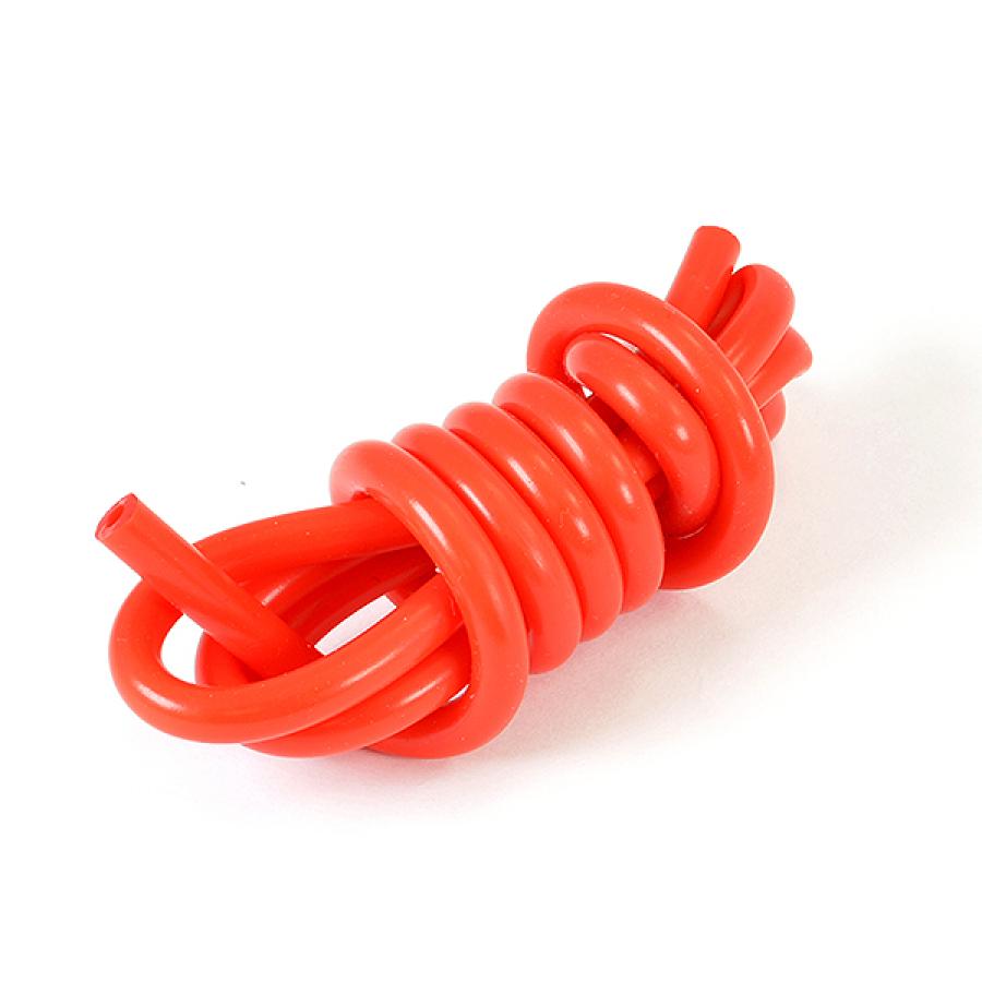 Fastrax Superflex Silicone Tubing Flou Red (1 Meter)