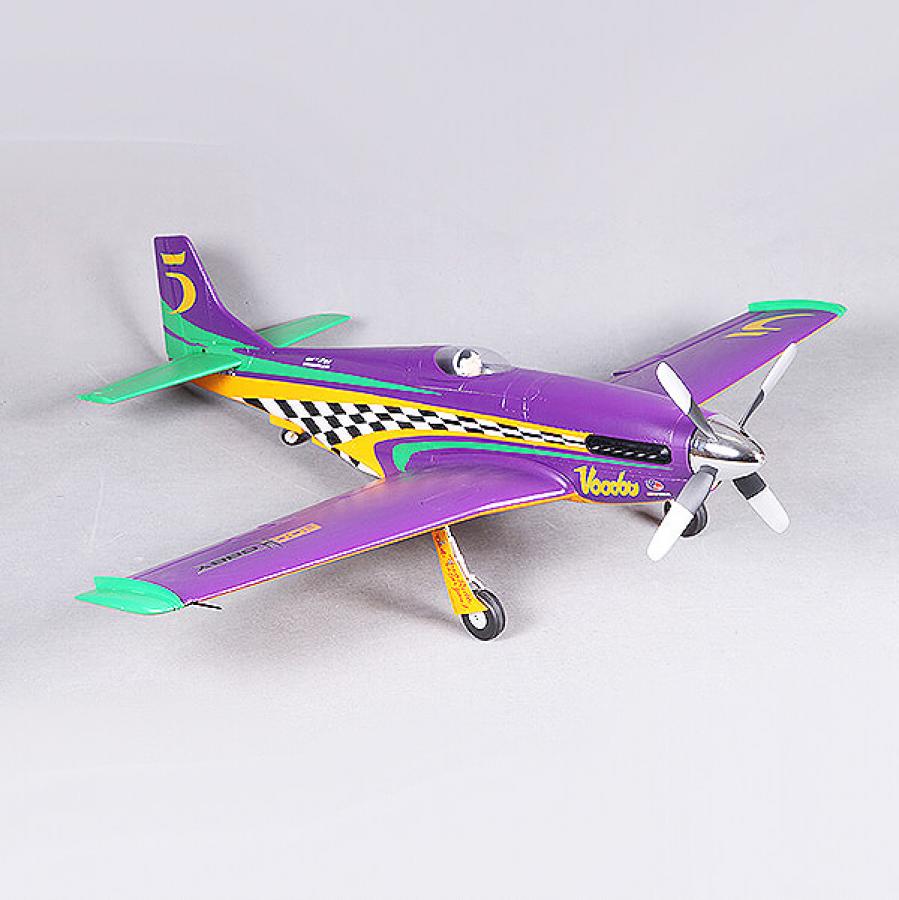 FMS 1100mm P-51 VOODOO ARTF W/REFLEX w/o TX/RX/BATT