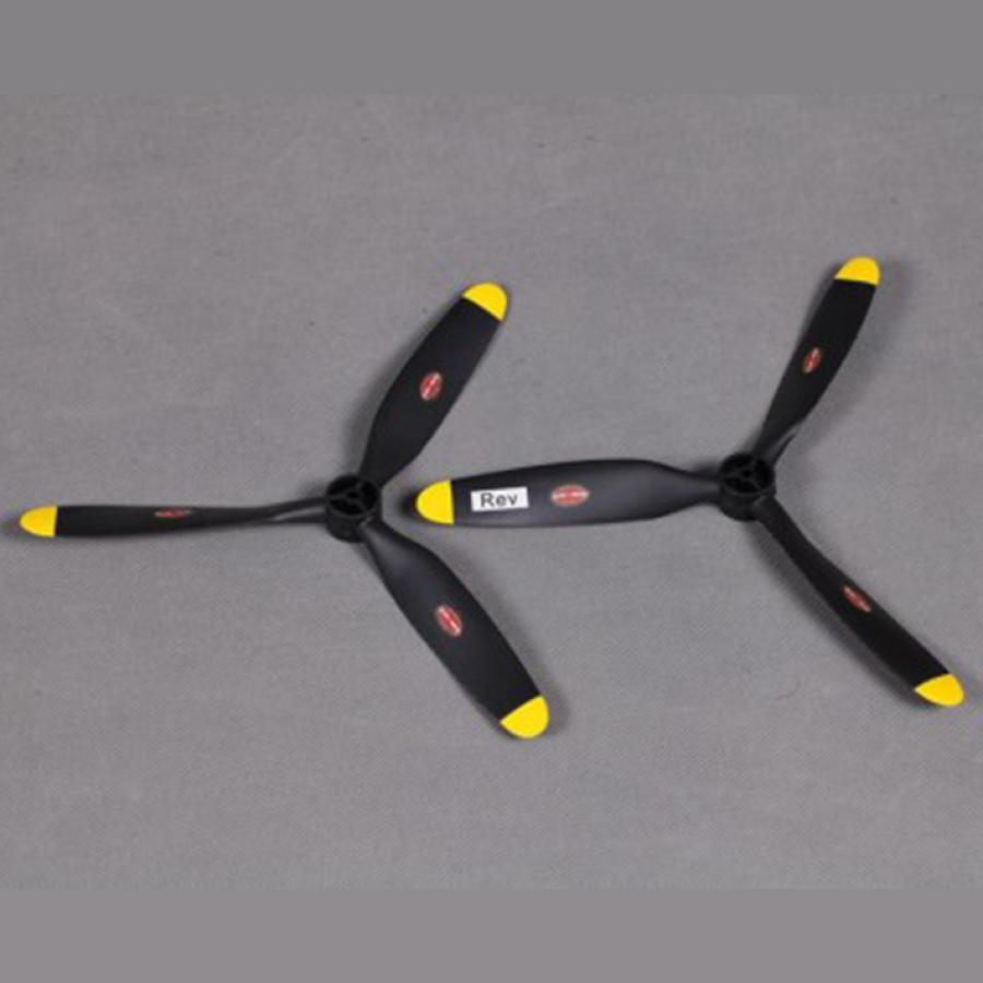 Propeller 9x6.5 3-Blades set 1400mm B-25
