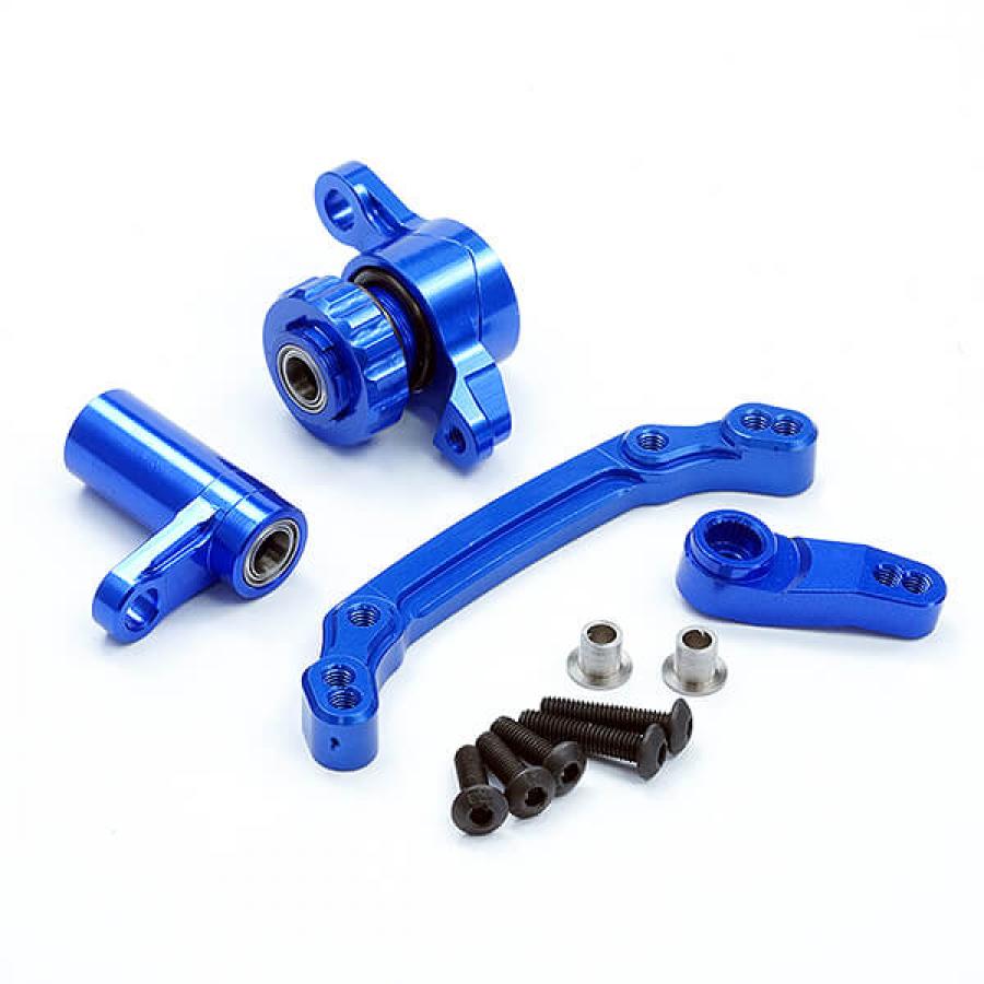 Fastrax Team Associated Rival Mt10 Aluminium Ballraced Steering Assembly