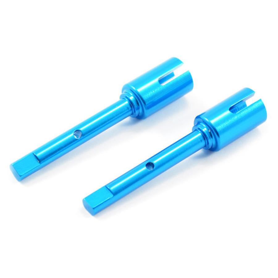 FASTRAX TAMIYA TT02 ALUMINIUM FRONT/REAR PROP SHAFTS (2)