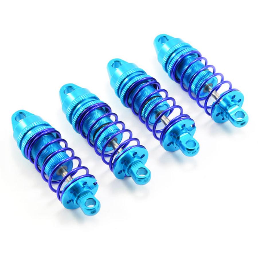 Fastrax Tamiya Tt02 Aluminium Shock Absorber Set (4) (55Mm No Oil Inc)