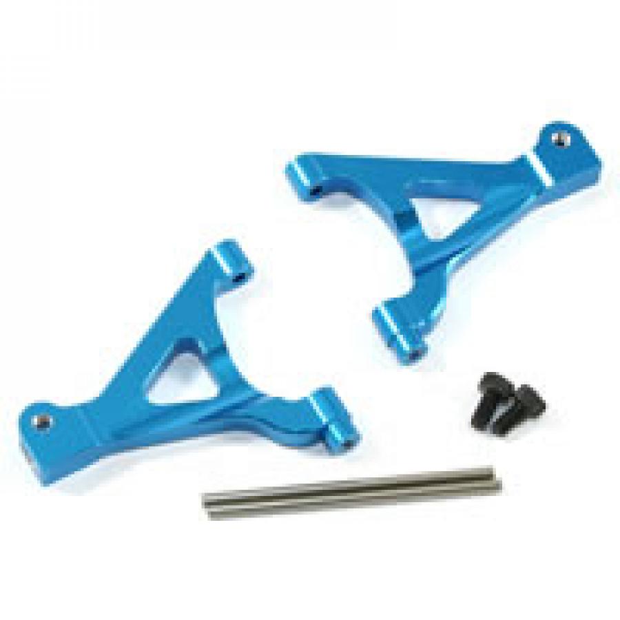 FASTRAX TRAXXAS MINI SLASH BLUE ALUM FRONT UPPER ARMS