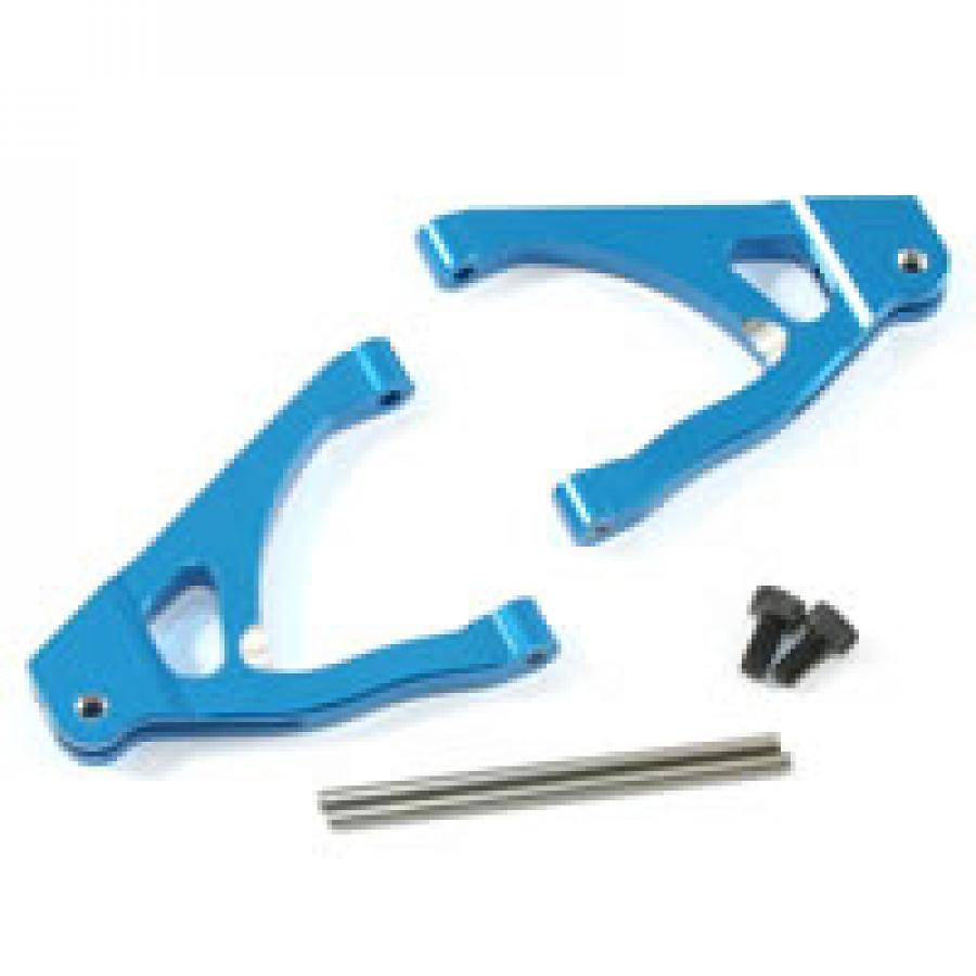 FASTRAX TRAXXAS MINI SLASH BLUE ALUM REAR UPPER ARMS