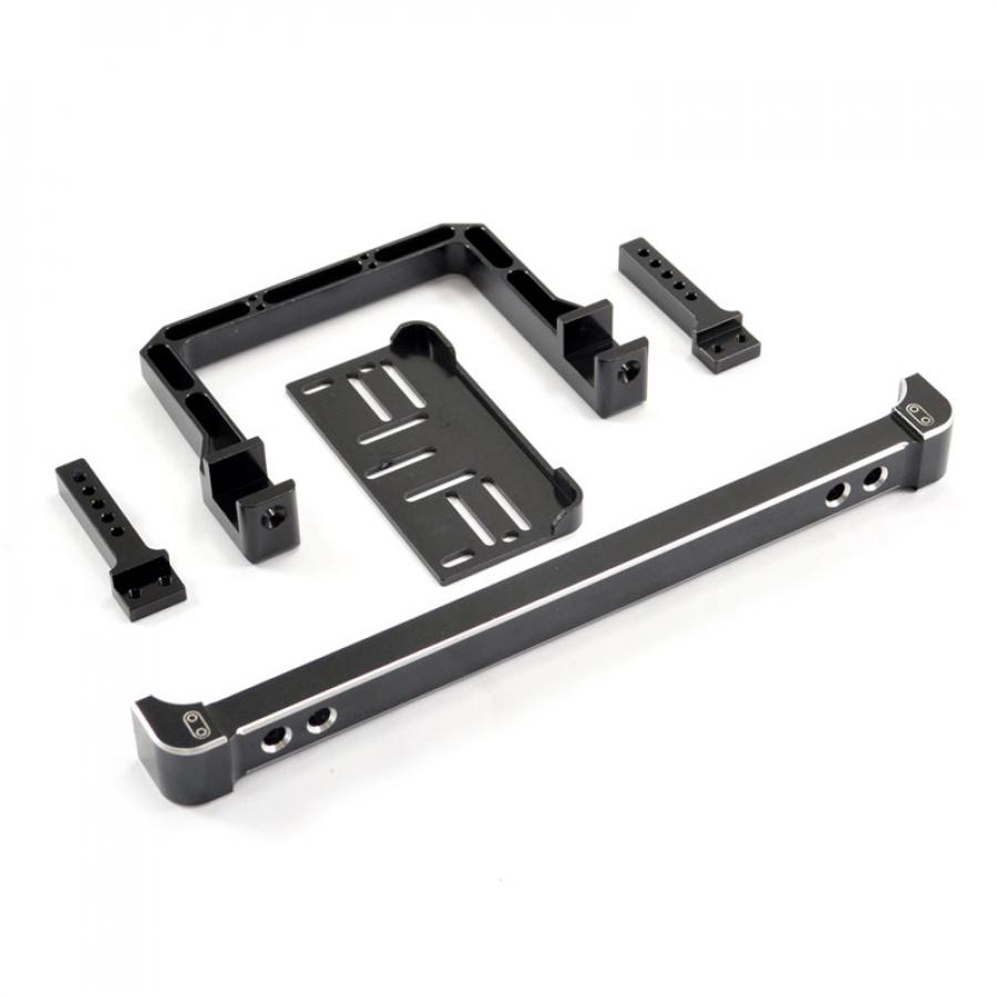 FASTRAX TRX-4 ALUMINIUM FRONT BUMPER SET