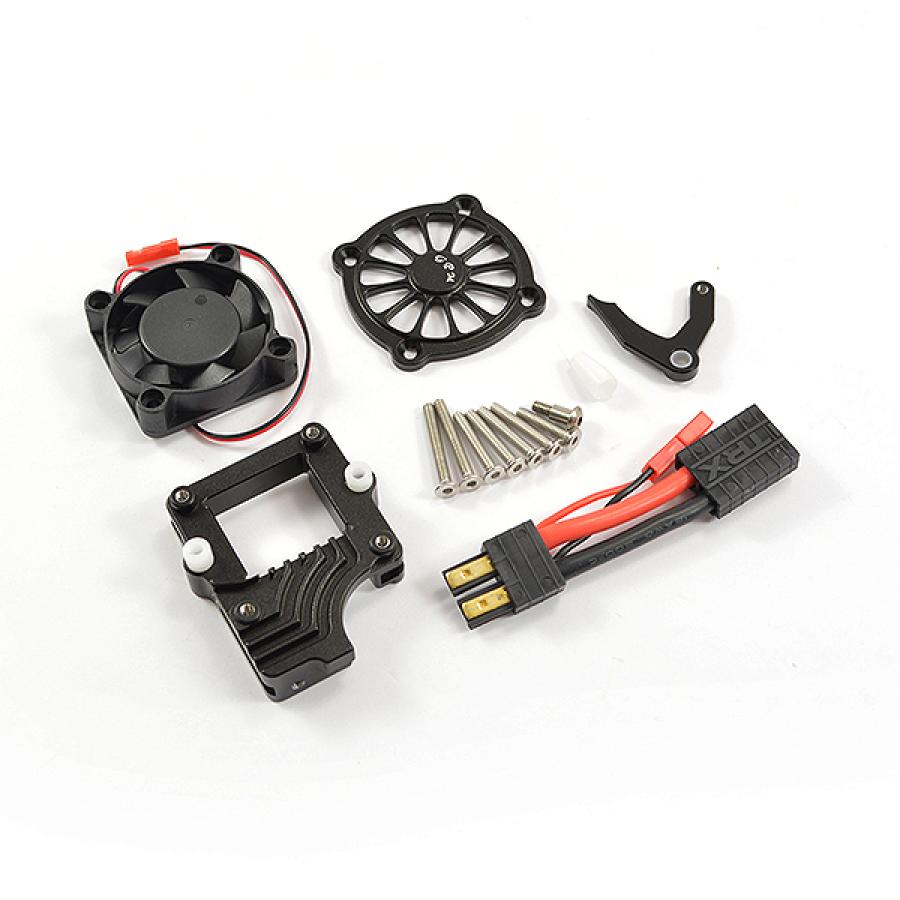 FASTRAX TRX-4 ALLOY ESC COOLING FAN w/SWITCH