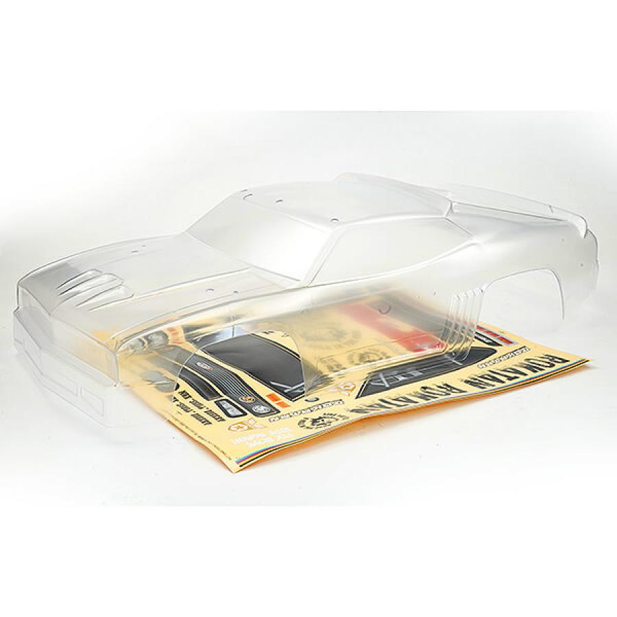 FTX ROKATAN CLEAR PC BODY w/DECAL FTX10150C