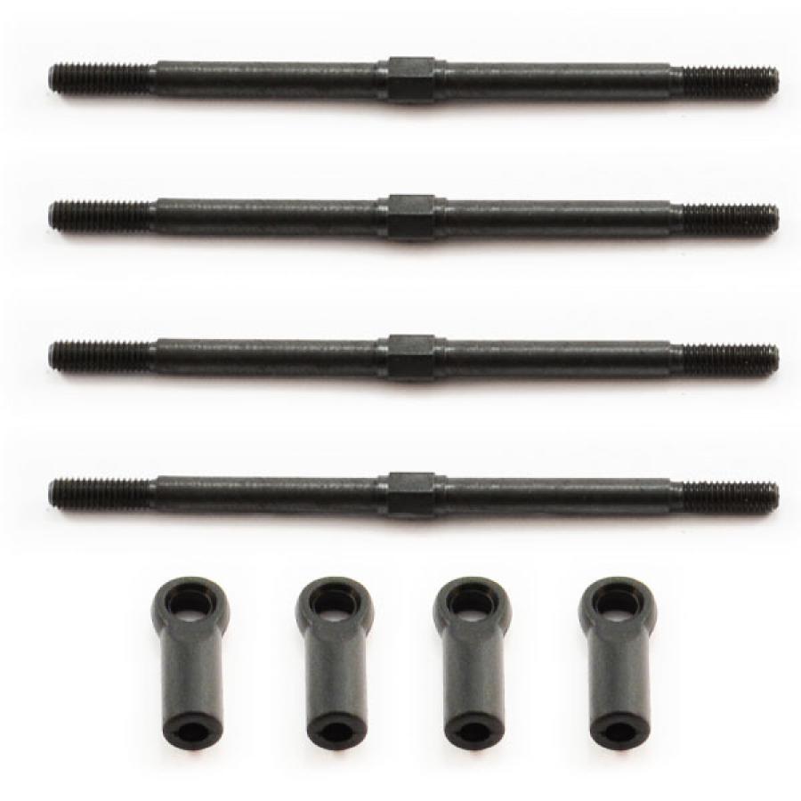 FTX SIEGE FRONT AND REAR UPPER  LINKS (4) FTX6689