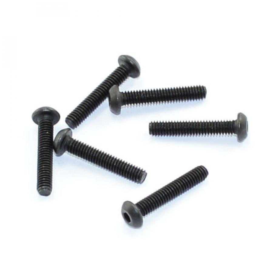 FTX COLT BUTTON HEAD HEX SCREW M2.5*14 6PCS FTX6877