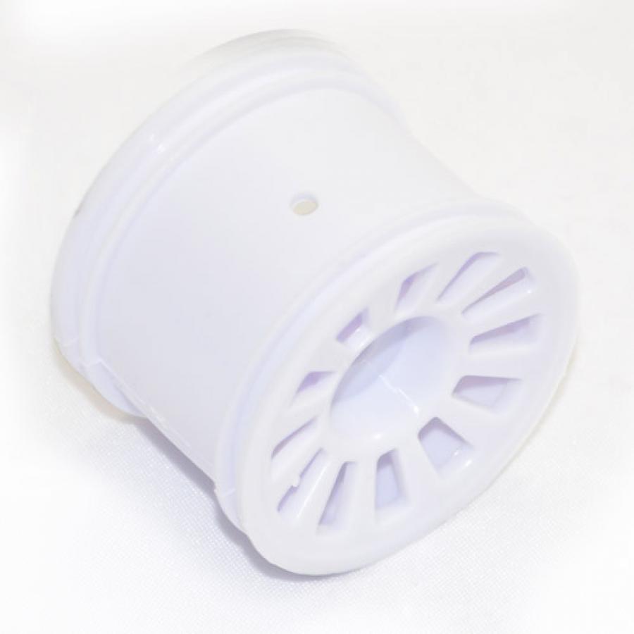 FTX COLT RIM/WHEEL 2PCS (WHITE) FTX6883