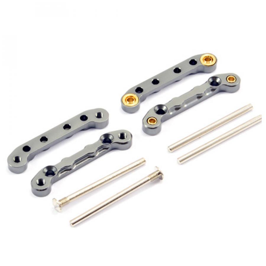 FTX SURGE ALUMINIUM SUSPENSION ARM LOWER BRACES (FR/RR 4PCS) FTX7324
