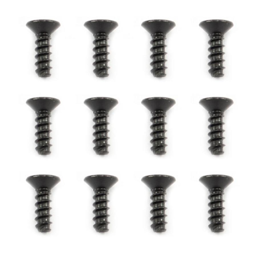 FTX FUTURA HEX COUNTERSUNK SEL F TAPPING SCREWS 4X12MM (12) FTX7769
