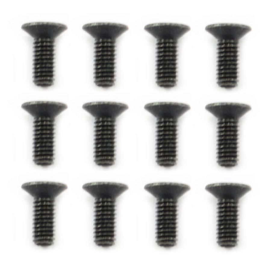 FTX FUTURA HEX COUNTERSUNK SCREWS 4X10MM (12) FTX7772