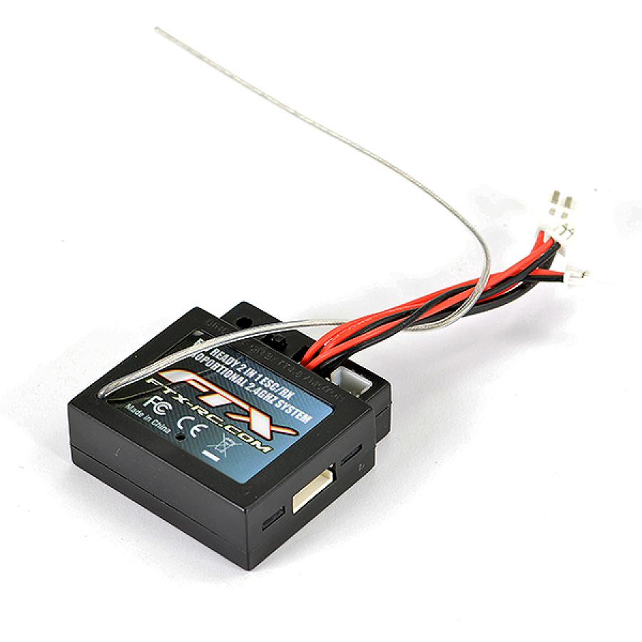 FTX OUTBACK MINI ESC WITH RX UNIT FOR LIPO BATTERY & 5-WIRE SERVO FTX8881