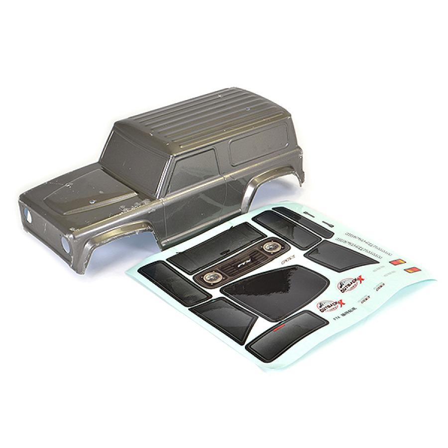 FTX OUTBACK MINI X 2.0 CUB PVC BODY - GREY FTX9382GY