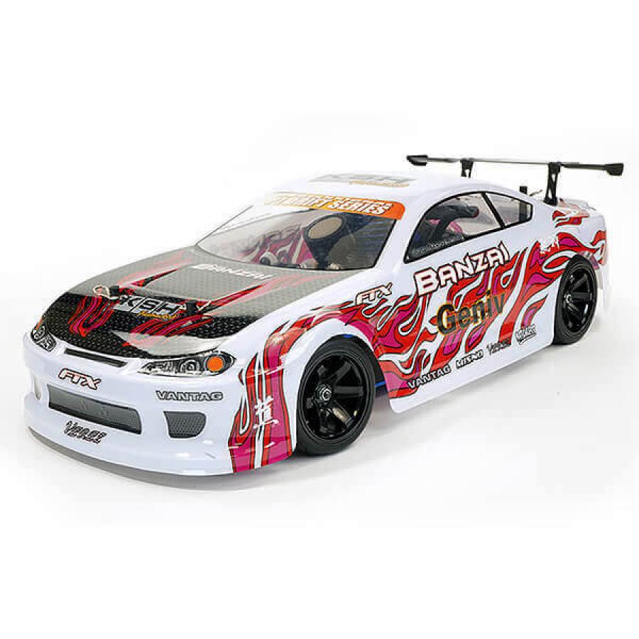 Ftx Banzai 1/10 Street/Drift Nitro 4Wd Rtr - White Ftx5534W