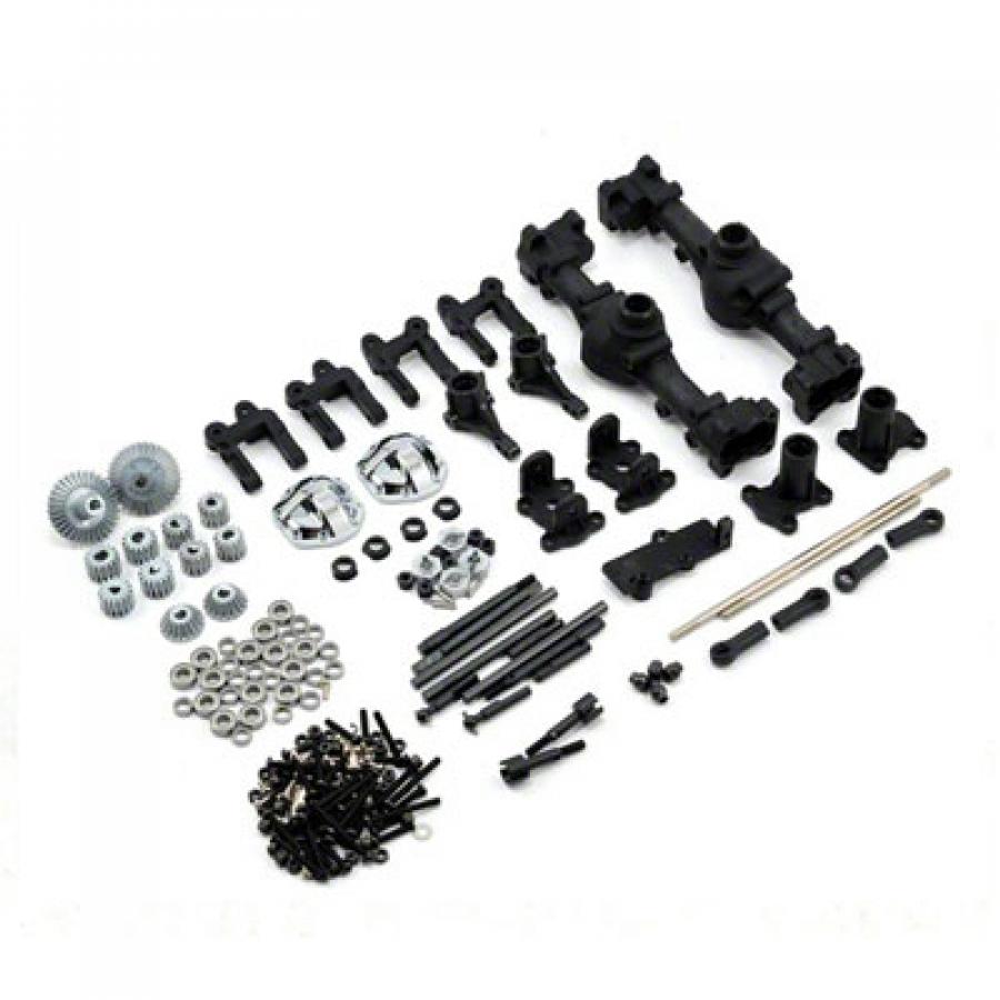 GMade R1 Front And Rear Portal Axle Set