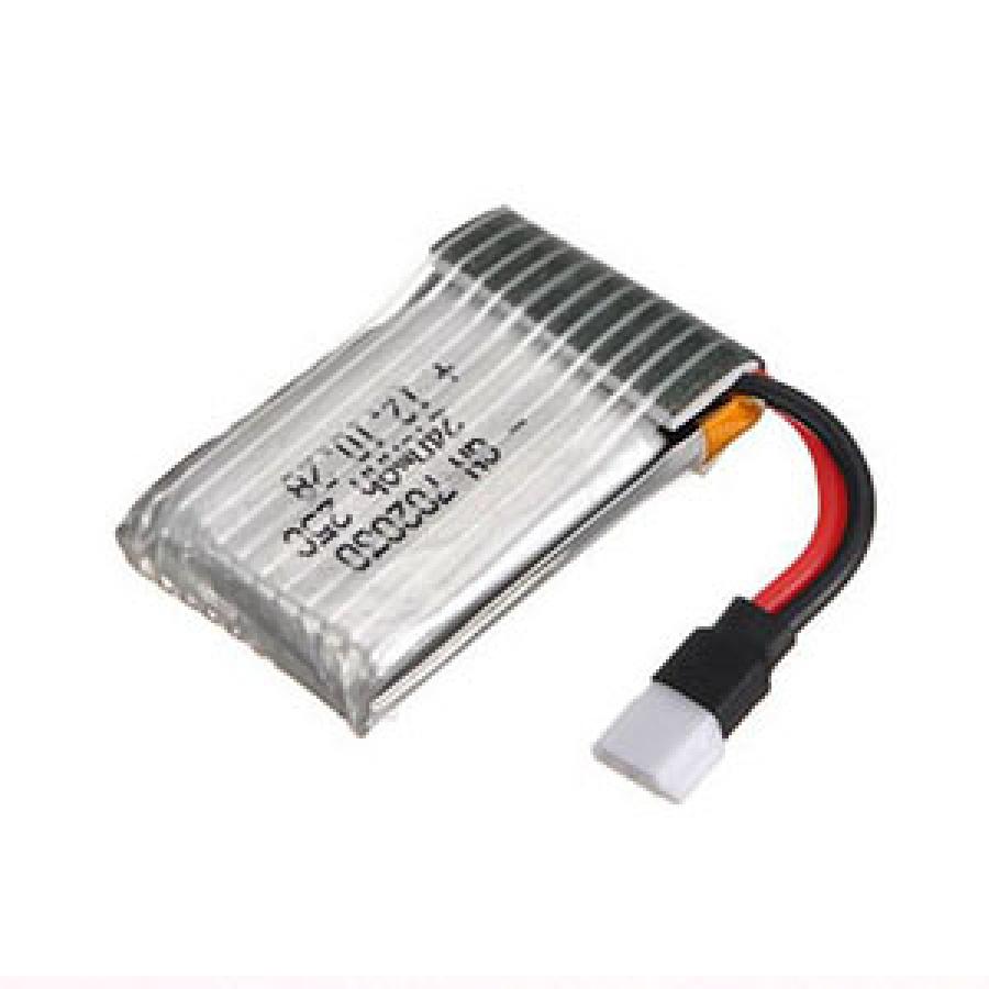 Li-Po Battery 1S 3,7V  380mAh H107 Camera X4