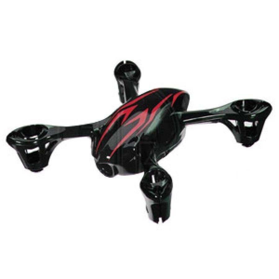 Body Shell X4 Camera version H107C black/red