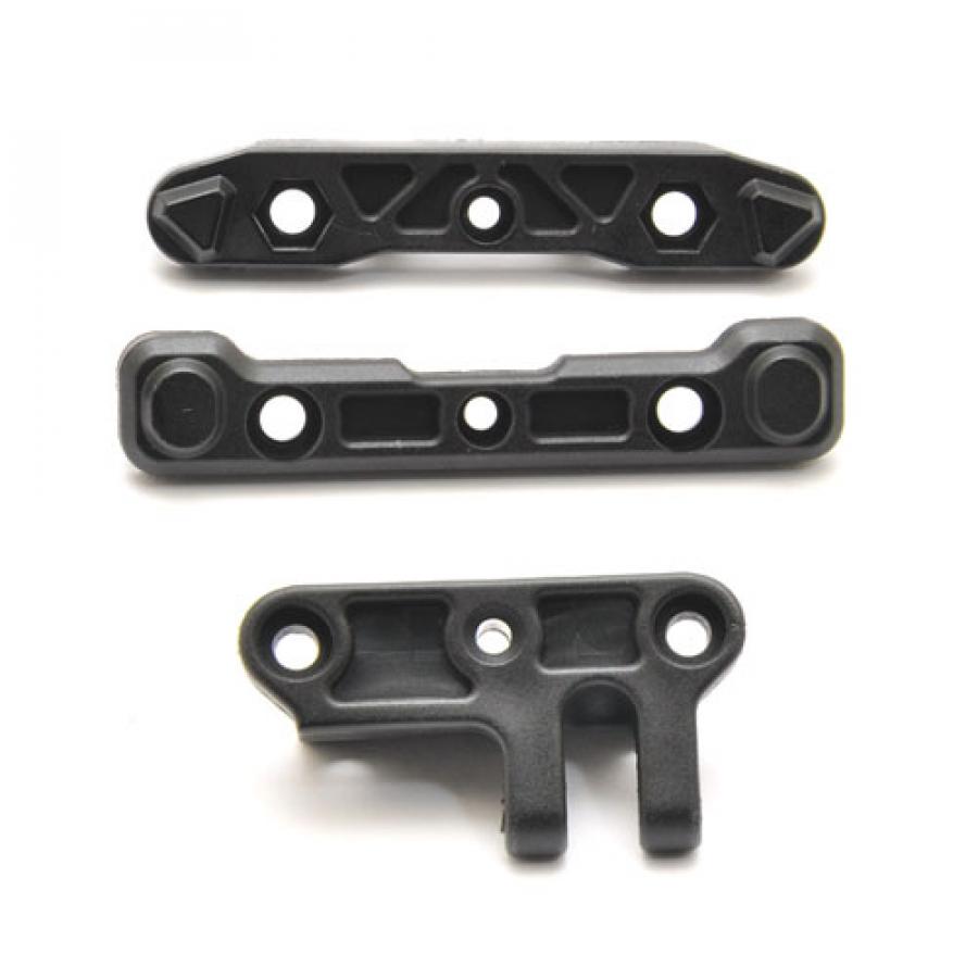HOBAO HYPER GTB FRONT/REAR LOWER NYLON ARM HOLDER-C PLATE
