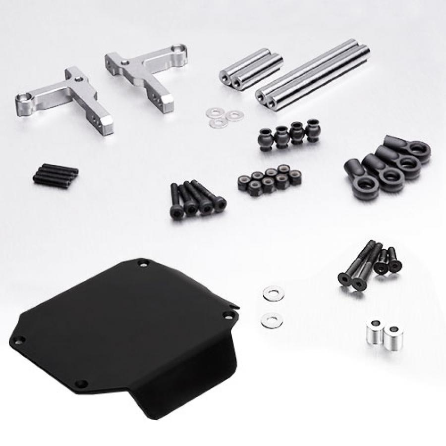 GMADE CC01 4-LINK SUSPENSION CONVERSION WITH SKID PLATE