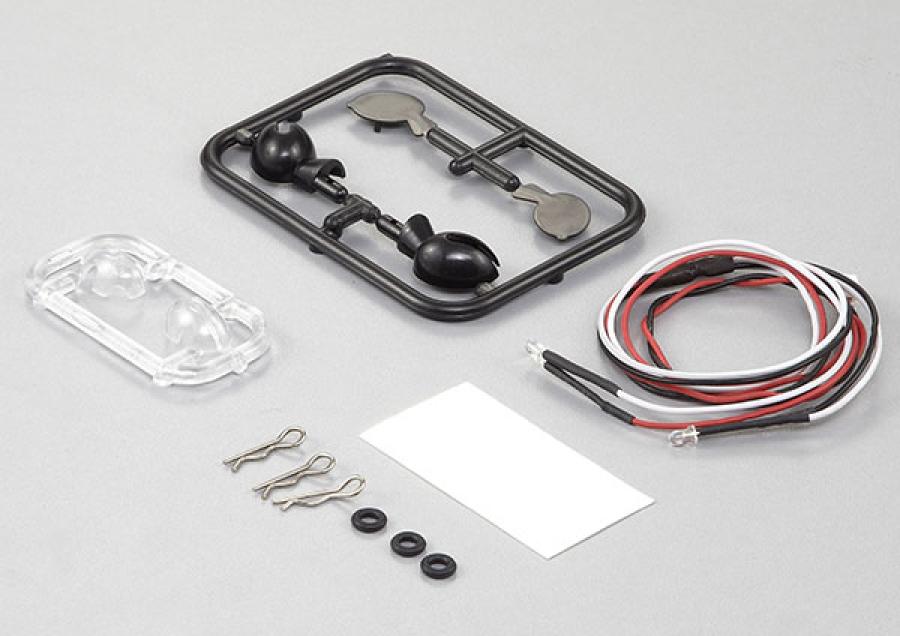 KILLERBODY WING MIRROR "C" W/L ED UNIT SET 1/10 TOURING CAR